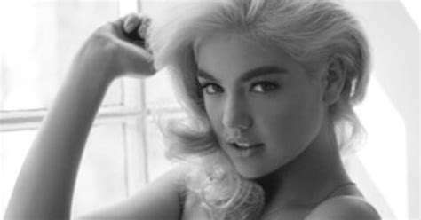 kate upton nip|Kate Upton Poses Topless, Channels Marilyn Monroe—See the。